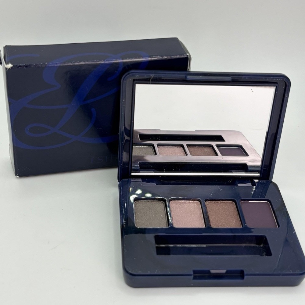 Estee Lauder Vintage Pure Color Eyeshadow Quad Amazing Grey Tranquil Moon